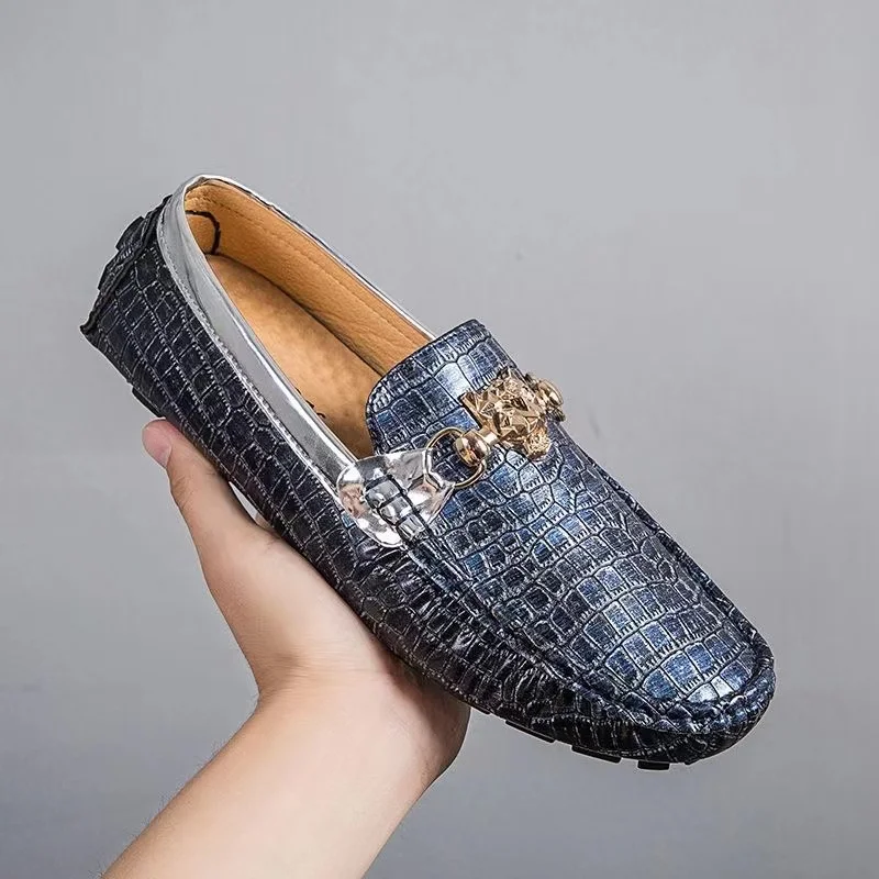 

Coslony Men Shoes High Quality Leather New Stylish luxury brand Design Slip-on Shoes Casual Formal loafers Shoes Leather Shoes