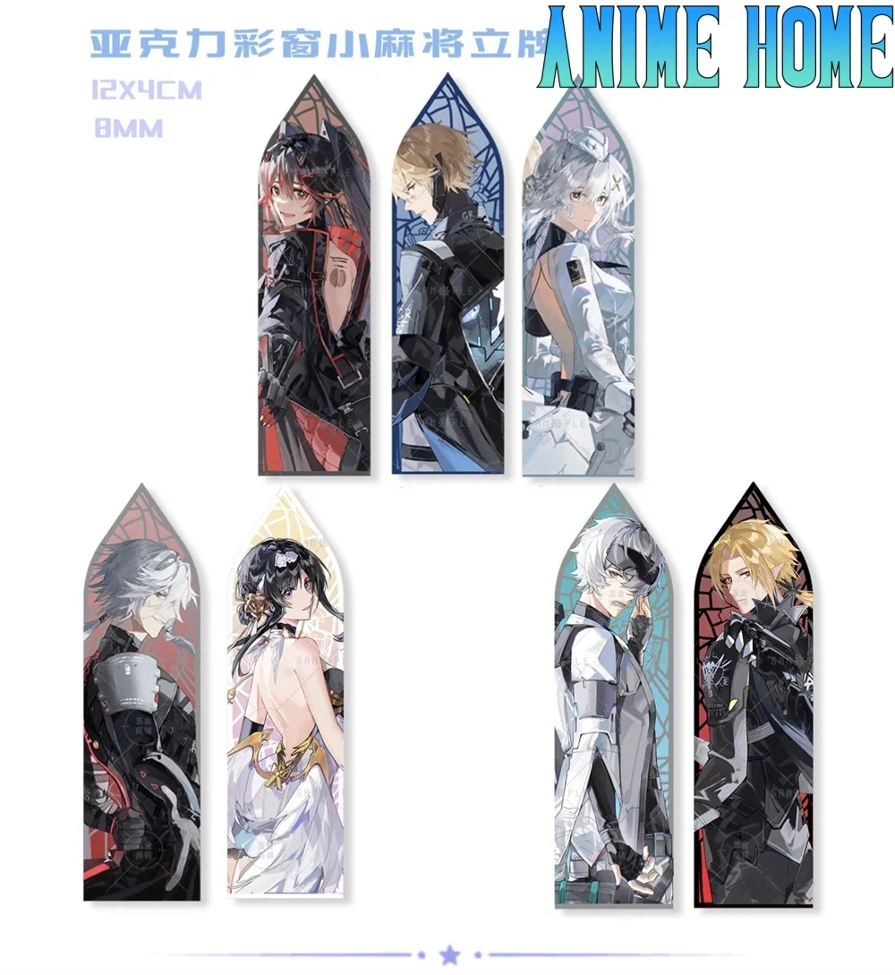 Игра PUNISHING: GREY RAVEN Lucia Liv Lee WanShi Selena Watanabe Kulom Roland Акриловая подставка для маджонга