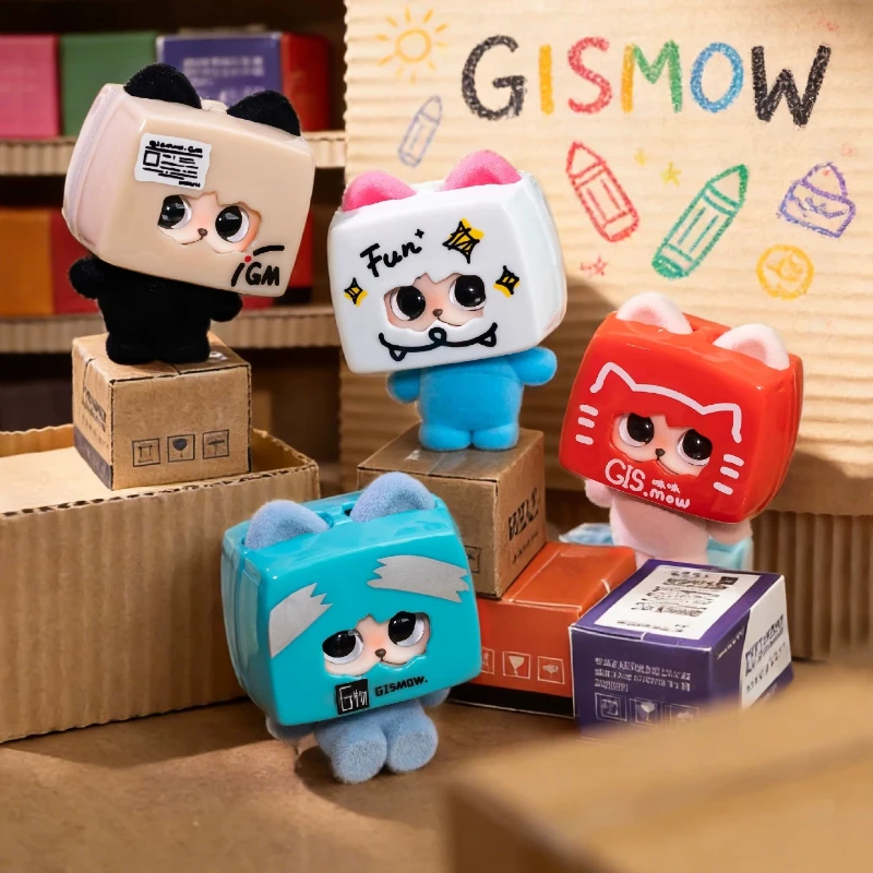 Фото GISMOW Серия Blind Box Toys «Альянс на поиск и настигание»: Загадочная коробка с милыми мини-фигурками аниме, вращающаяся кукла для регулировки позы №4