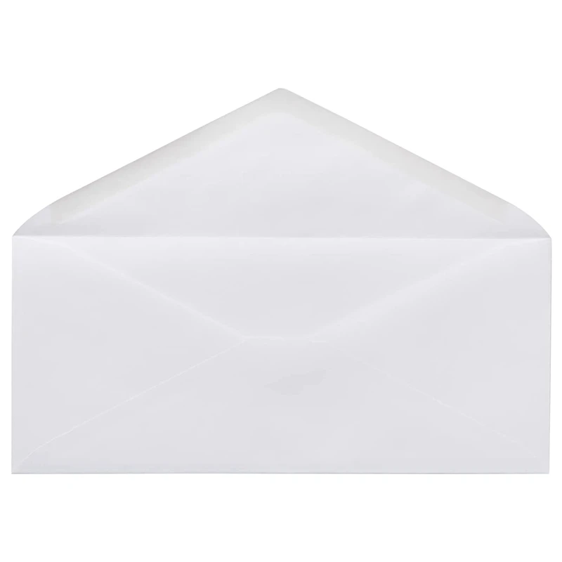 

Commercial Envelope, Retro European Envelope Postcard With Adhesive Seal, Scrapbook Gift School Stationery