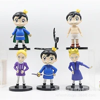 6anime ranking of kings bojji japanese cartoon model cute toys anime action figures doll model for kids birthday gift kawaii toy
