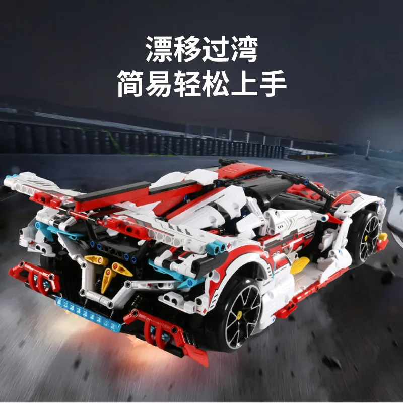 Pinlepai Im Master Building Block Автомобильные технические блоки Модель суперкара Moc Bricks Супер