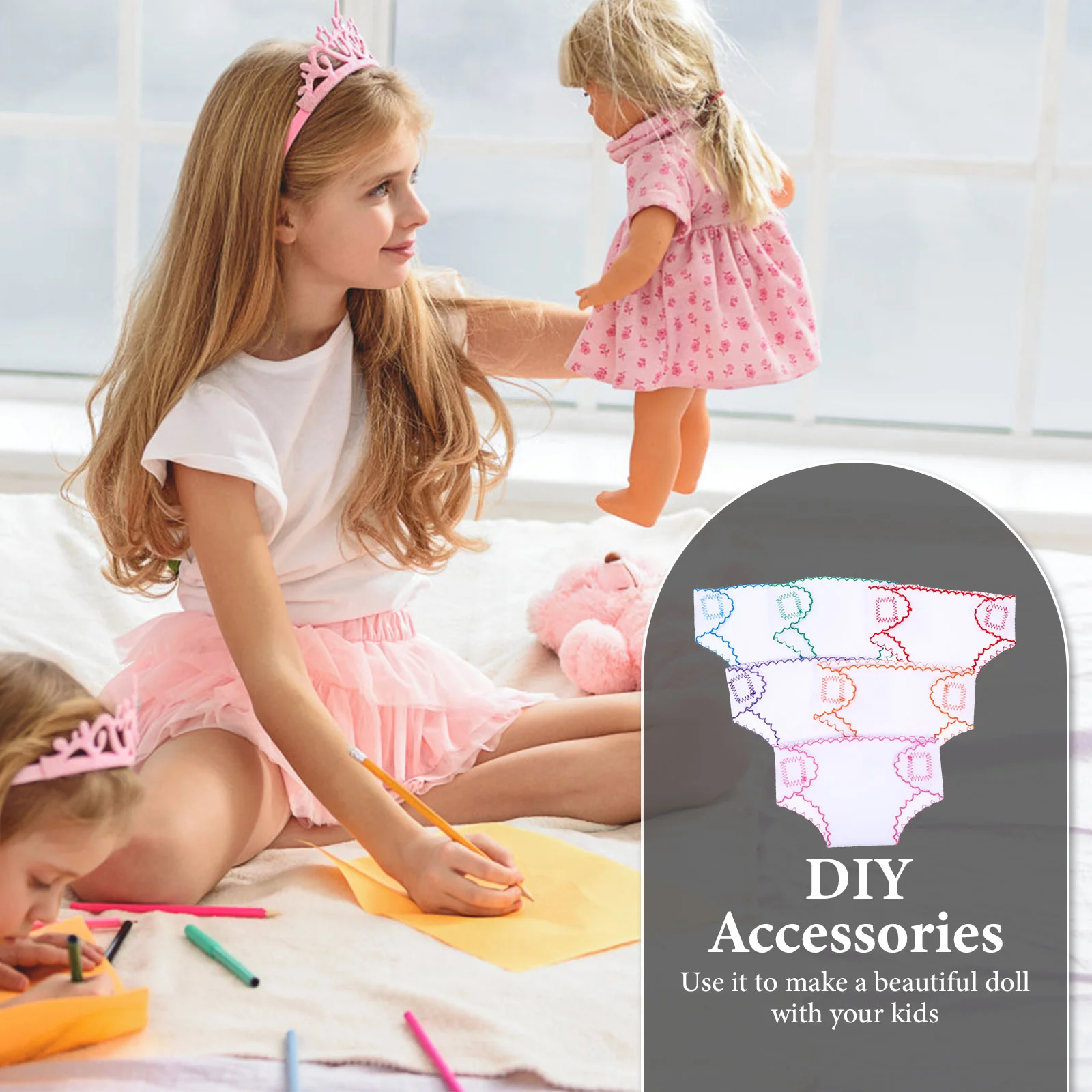 6 шт. тканевые подгузники для коляски детские куклы Reborn мальчиков аксессуары