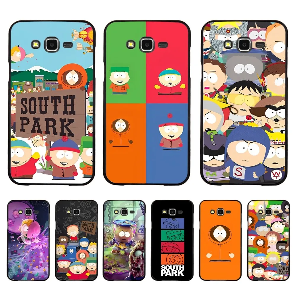 

S-South Cartoon P-Parks Phone Case For Samsung J 7 plus 7core J7 neo J6 plus prime J6 J4 J5 Mobile Cover
