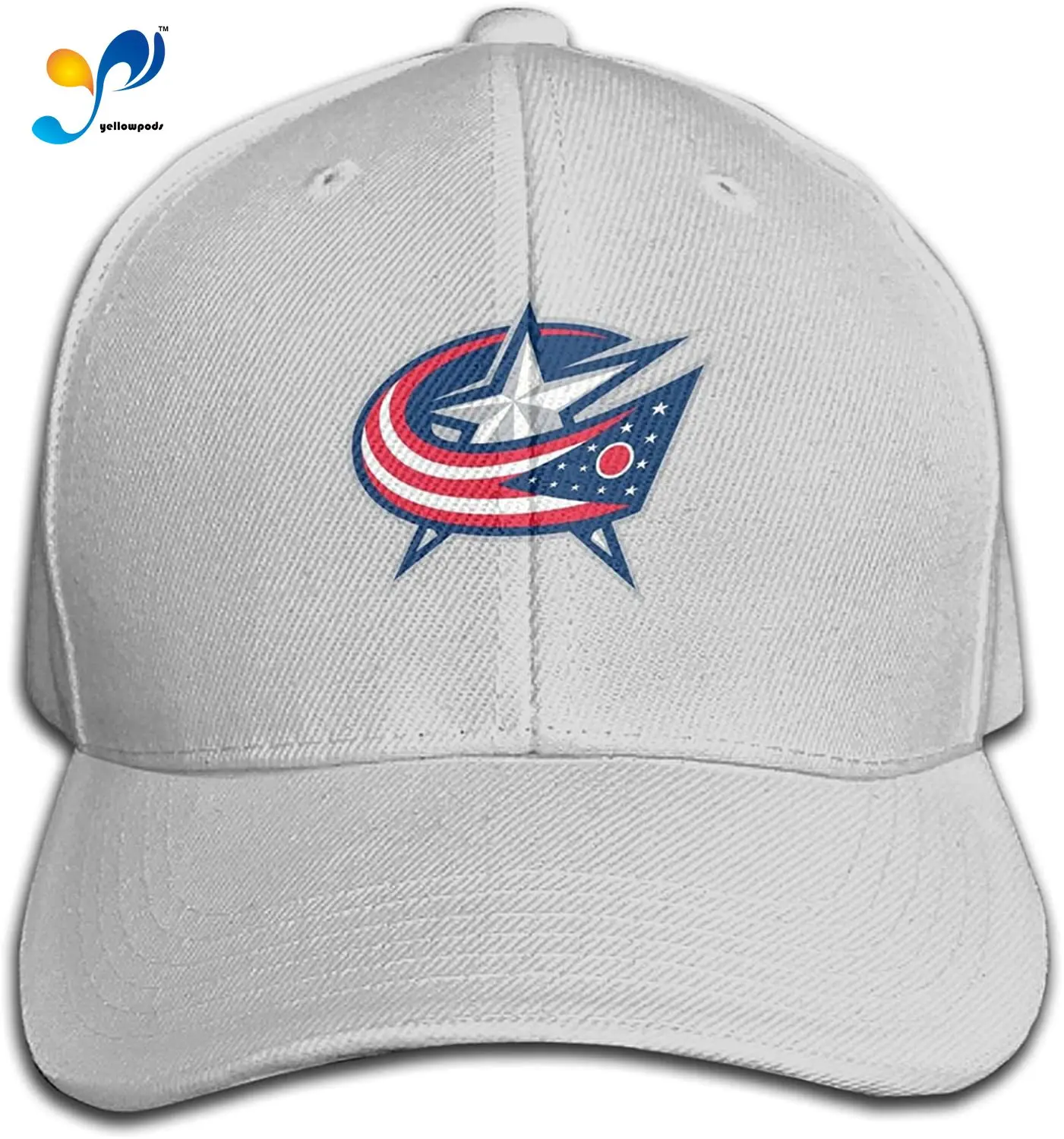 

Unisex Adjustable Personality Cap Columbus Hockey Fans Bl-Ue Jac-Ket Baseball Hat Dad Hat Casquette Hat