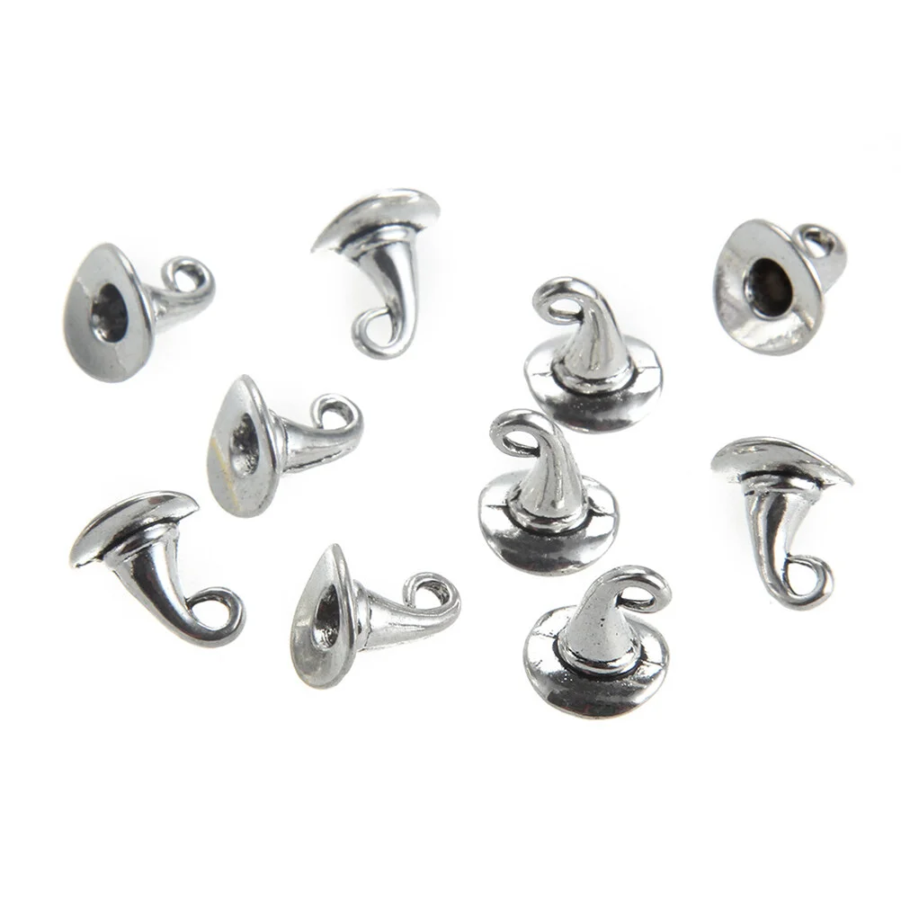 20 PCS Vintage Earrings Craft Supplies Charm Pendant Jewelry Making Pendants DIY Charms Alloy