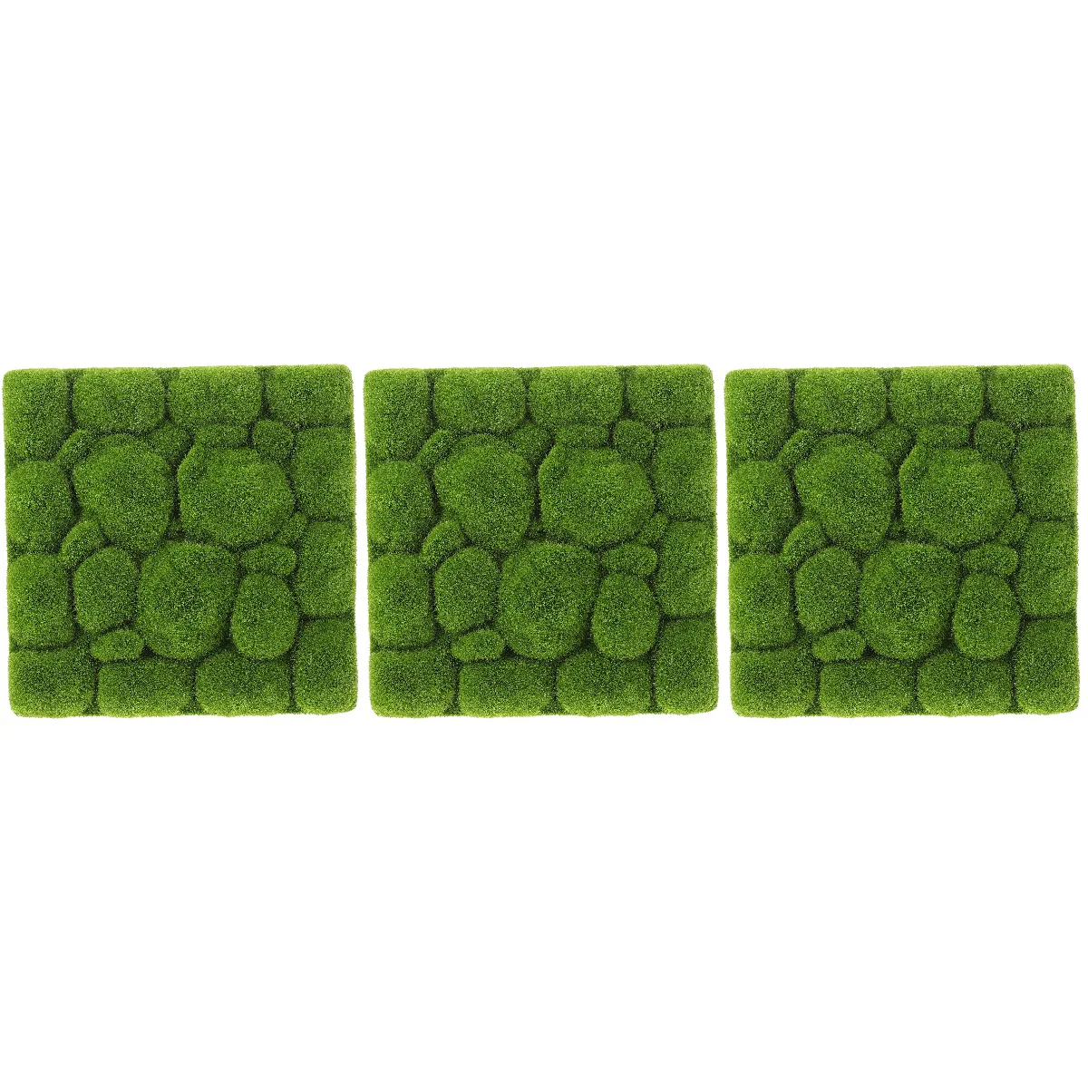 

Wall Artificial Grass Mat Panel Faux Rug Decoration Turffake Screenhedge Decorative Landscaping Tile Background Accessories
