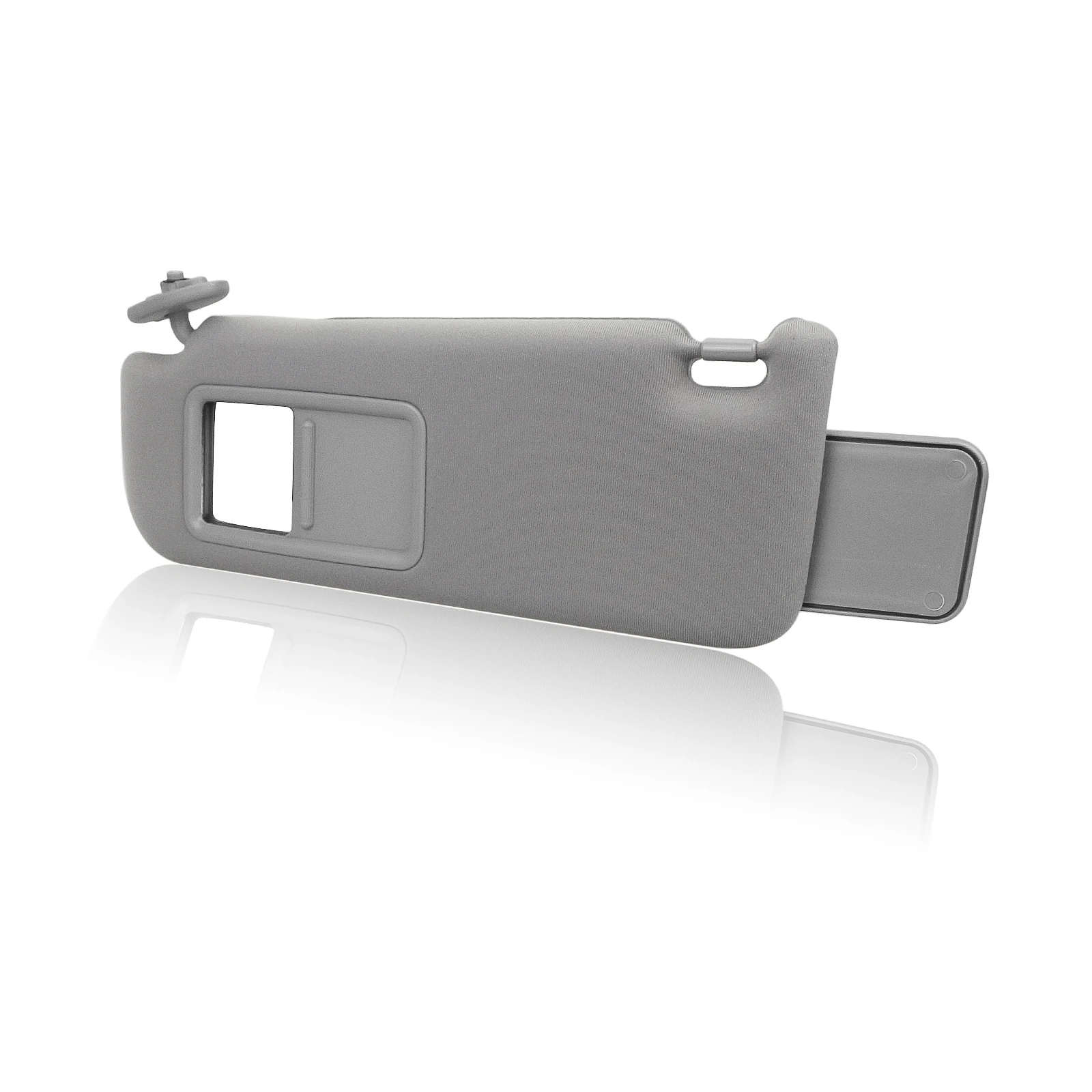 Защита от солнца для левой передней двери автомобиля серого цвета для Toyota Camry 2012-2017, козырек от солнца 74320-06611-B2 без света.