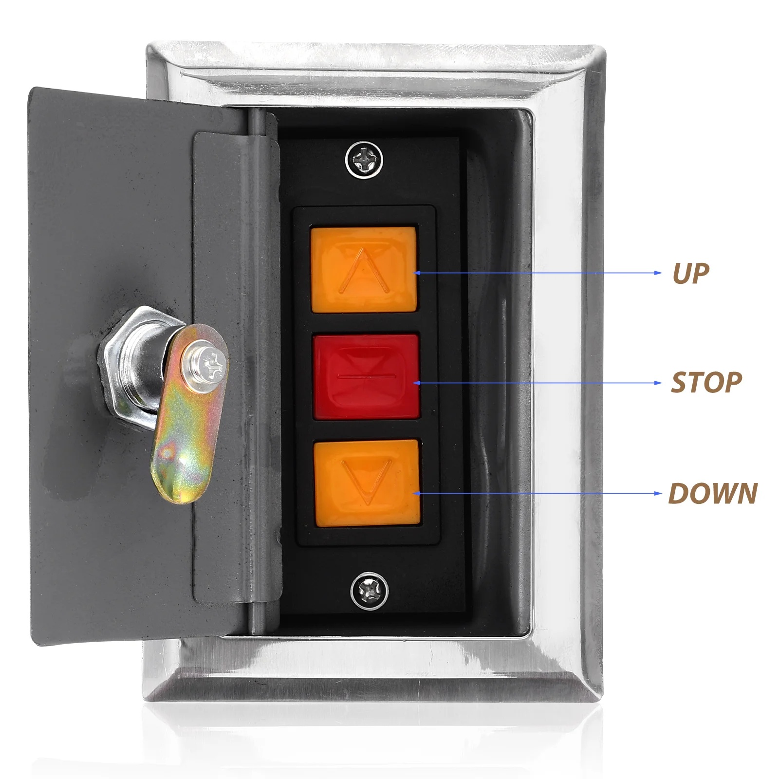 Дверной переключатель с рольставней кнопочный толкатель кольцевые колокольчики