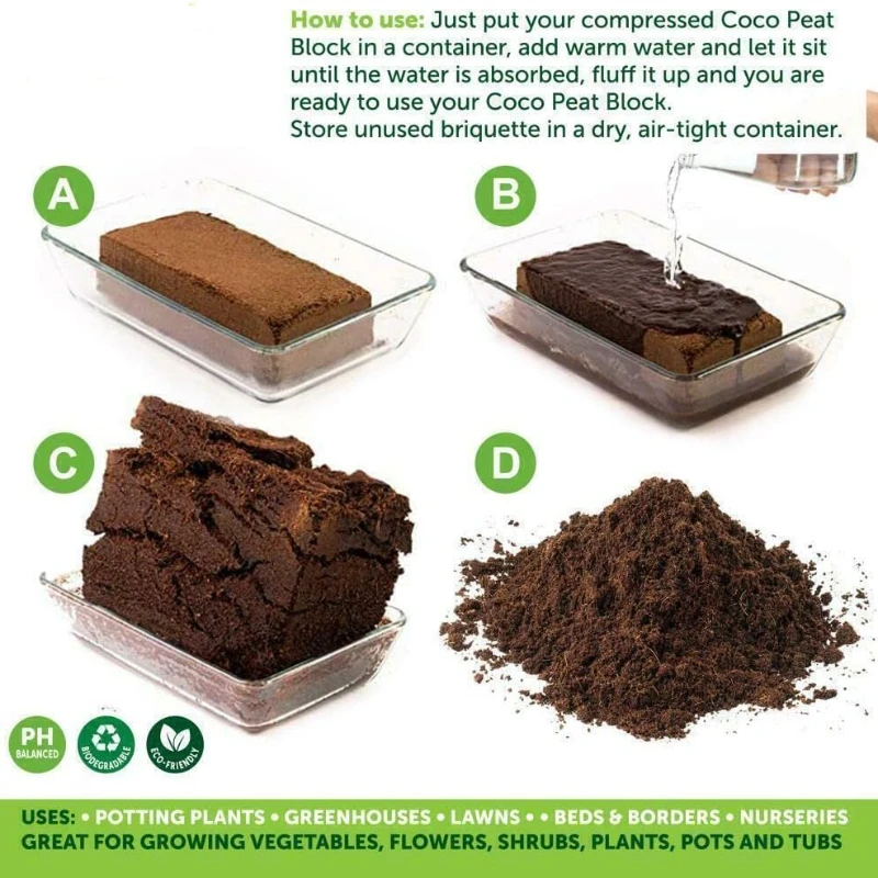 Органическая Почва Плодого Рта Для Садоводства Без Грязи 600 Г Высокая Удержание