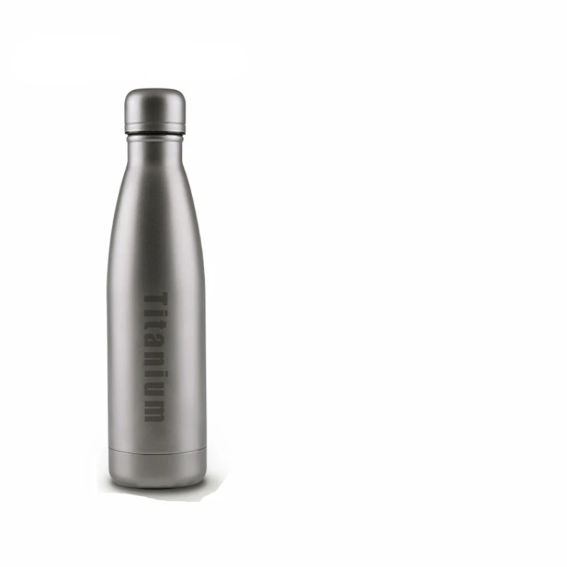 

Hiking&Camping pure titanium /titanium alloy vacuum flask/thermos with 500ml
