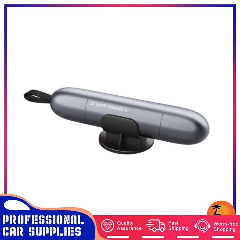 

Mini Safety Hammer Window Glass Breaker Life-Saving Auto Seat Belt Knife Cutter Escape Emergency Tool