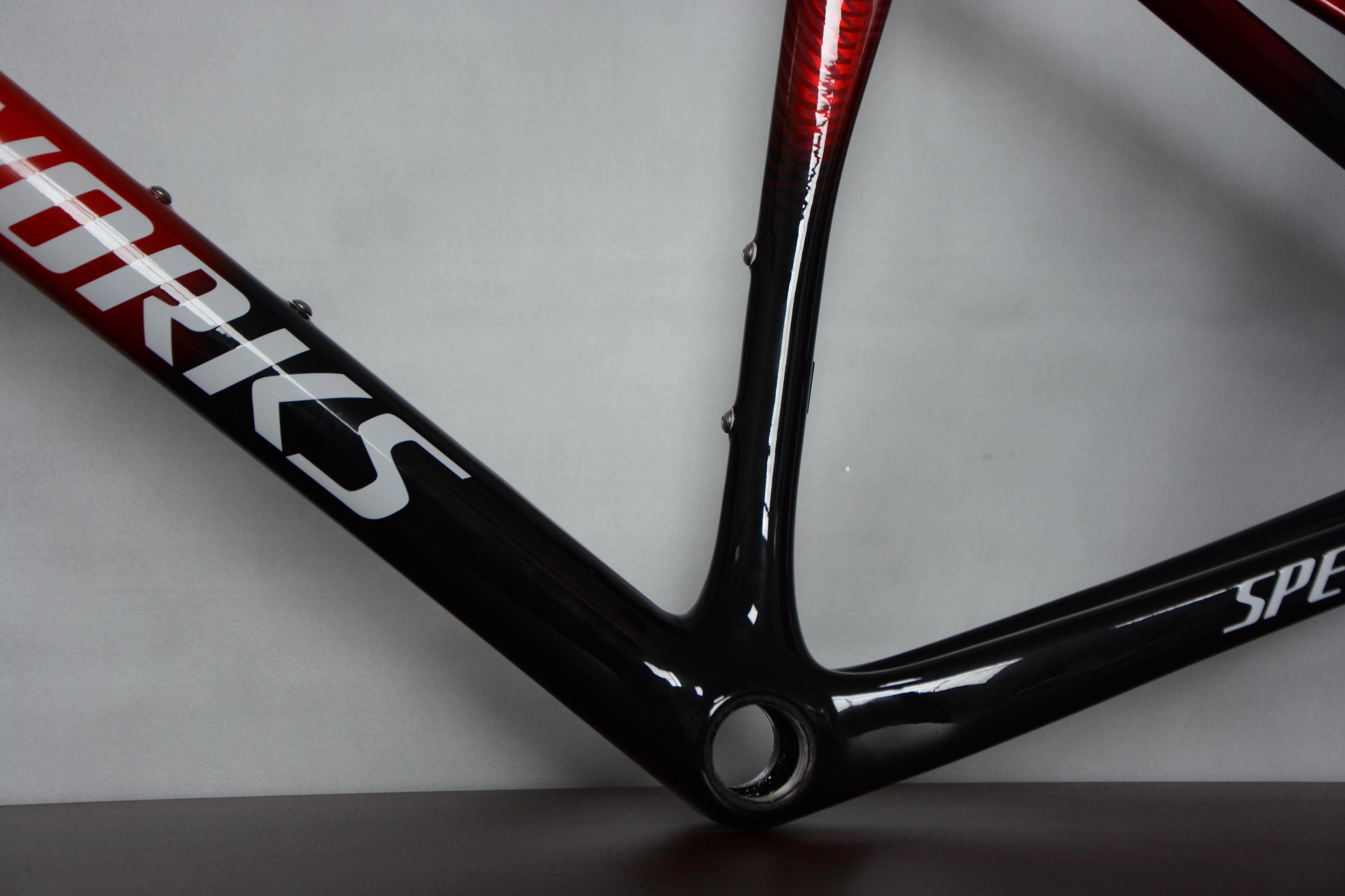 

High quality SL7 carbon road bicycle frame BSA bottom bracket for Di2 group 700C disc brake carbon road bike frameset 46.5-58cm