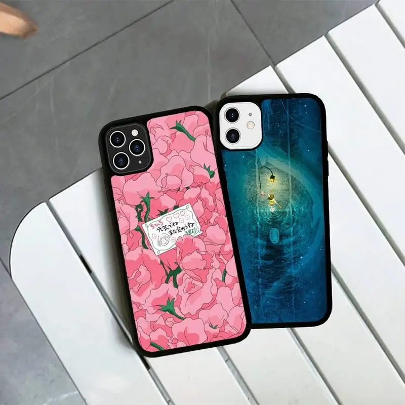 

Spirited Away Phone Case Silicone PC+TPU Case for iPhone 11 12 13 Pro Max 8 7 6 Plus X SE XR Hard Fundas