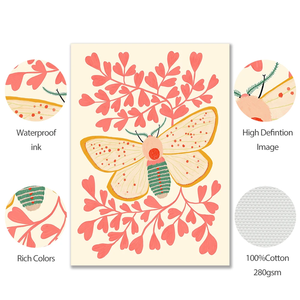 Мотивирующая цитата в стиле бохо Настенная картина для детской комнаты с