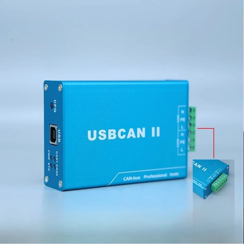 Фото USBCAN USB может CANalyst DBC BMS автономная автоматическая отправка №1