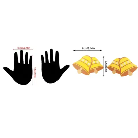 10 Pairs Sexy Women Disposable Adhesive Nipples Covers Funny Hand Shaped Thin Seamless Invisible Breast Chest Stickers