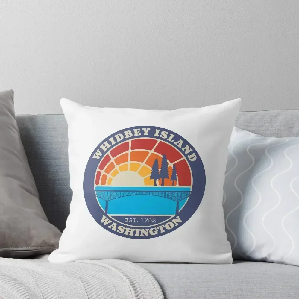 WHIDBEY ISLAND ЛОГОТИП наволочка для подушки 30x30 см