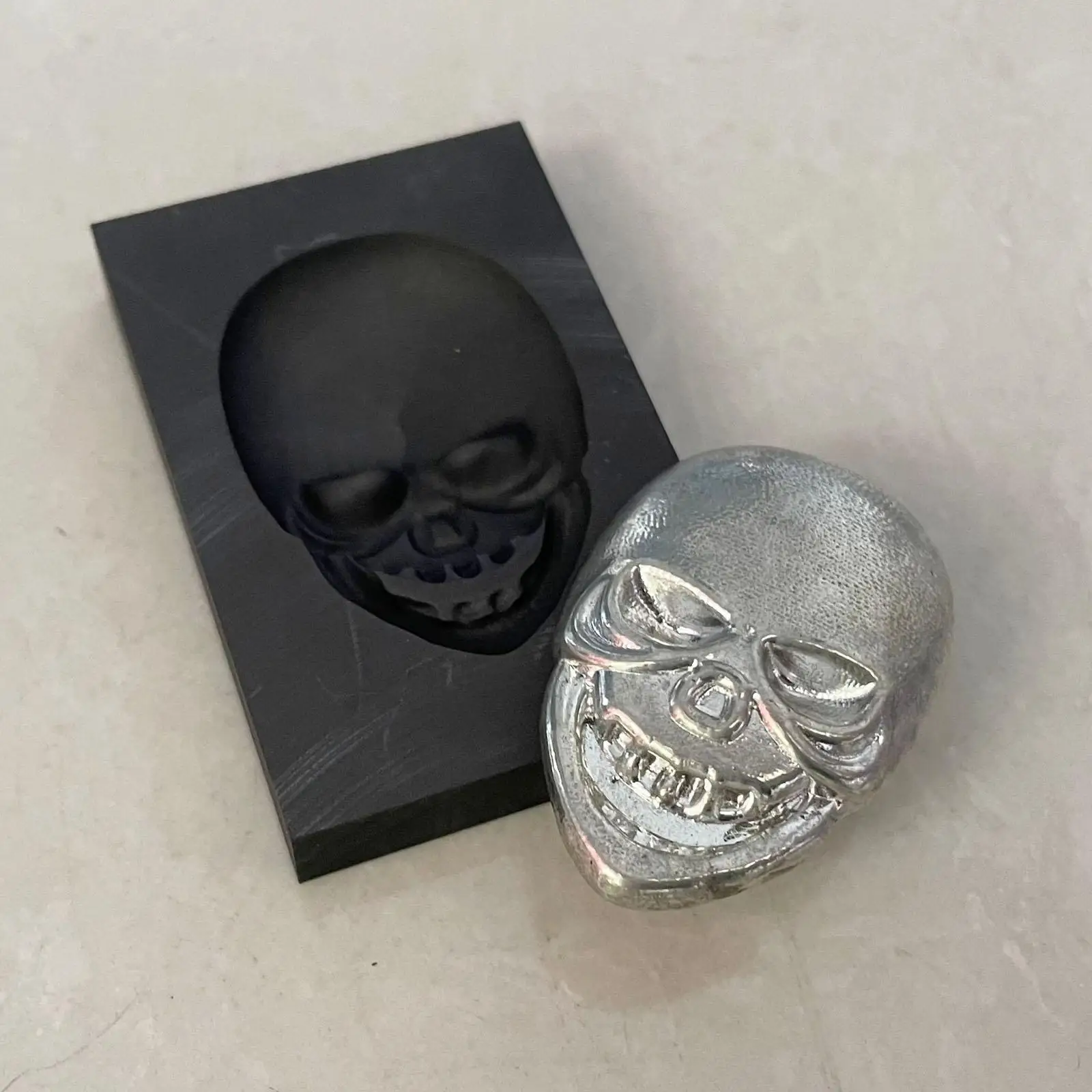 3D графитовая форма для литья черепа устойчивая к коррозии Графитовая литейная