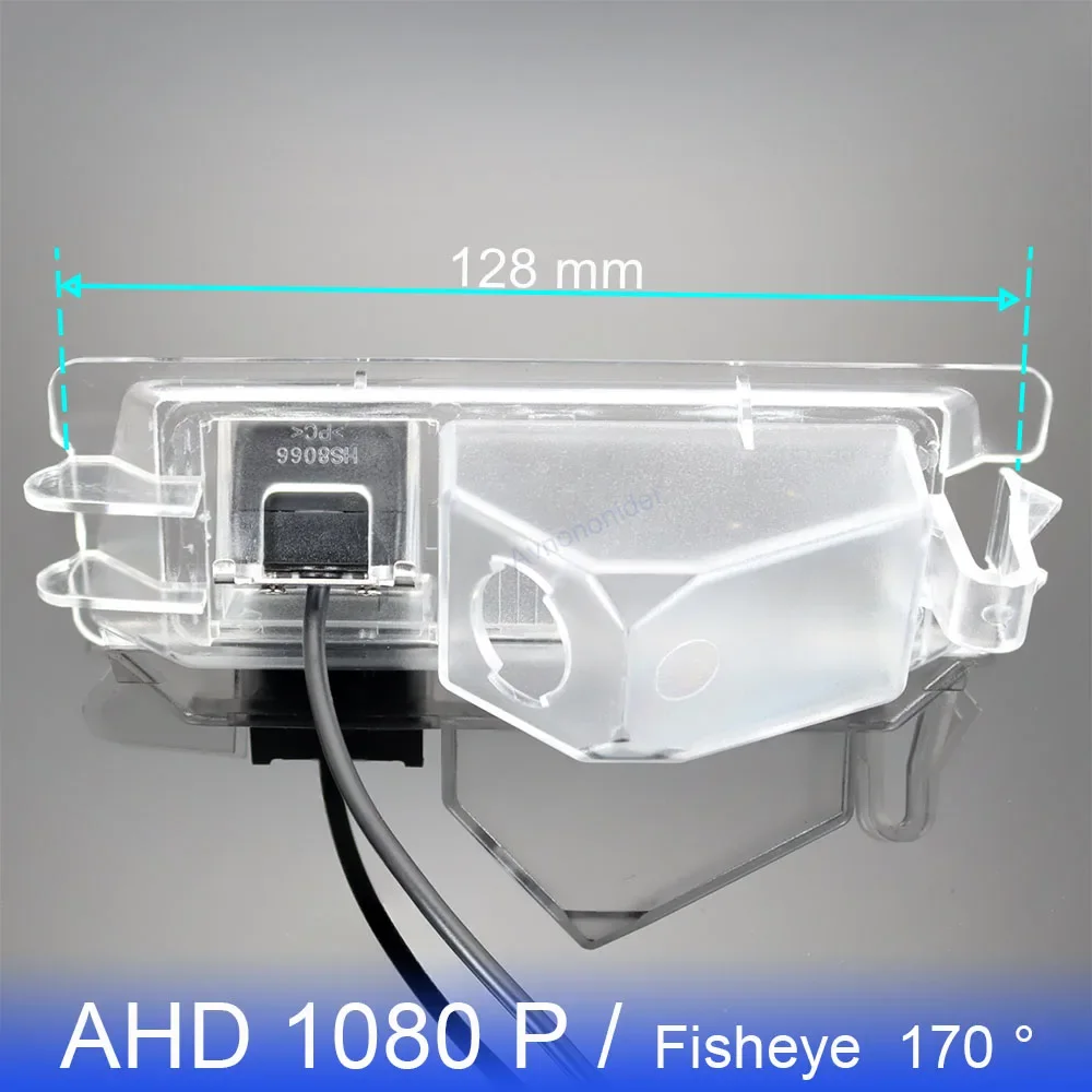 Камера заднего вида рыбий глаз для Renault Logan / Tondar Dacia I II 2004 ~ 2016 HD AHD 1080P 170 °