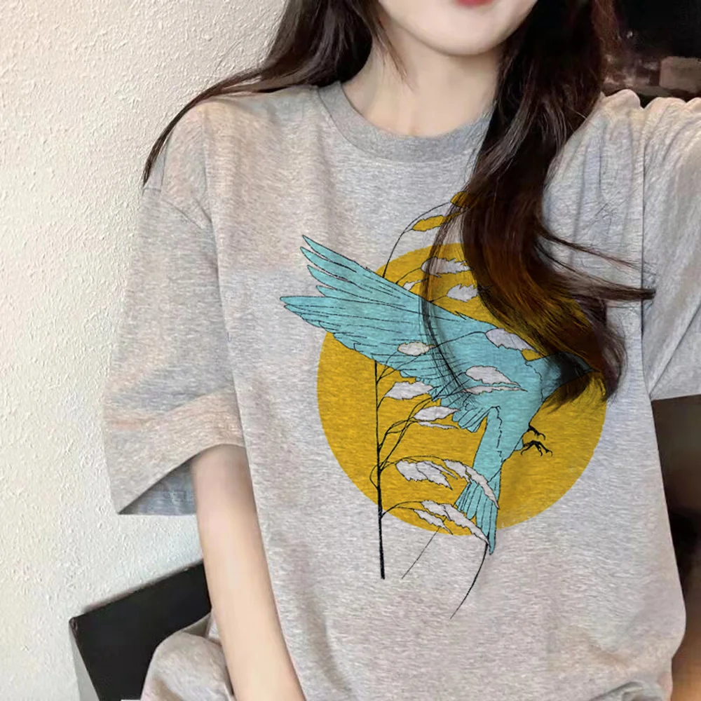 

Ukraini Ukraine Flag t-shirts women anime designer Tee girl Japanese clothing