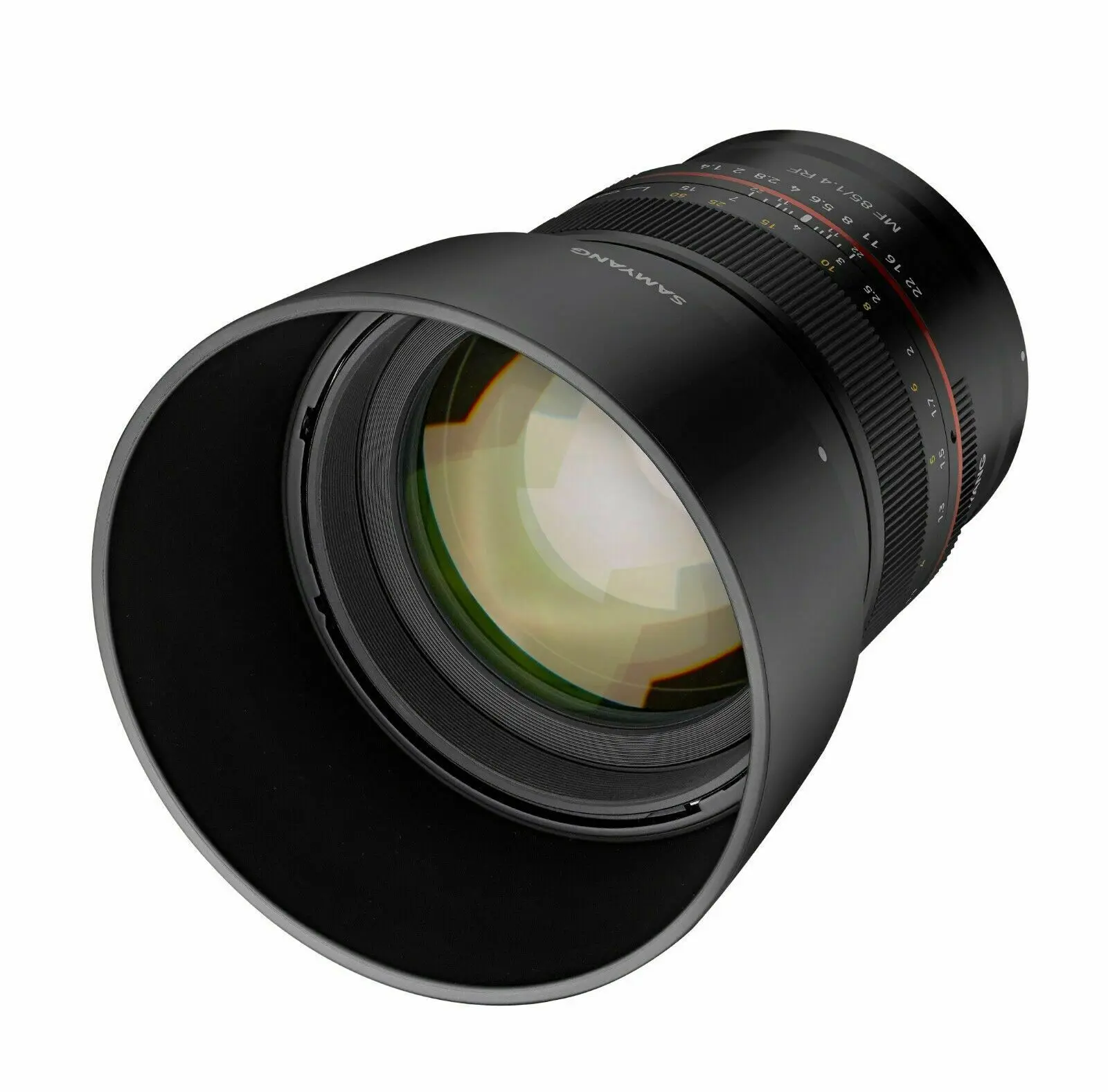Телеобъектив Samyang MF 85 мм F1.4 UMC с ручной фокусировкой для камеры Sony A/E Canon Nikon(AF) M4/3