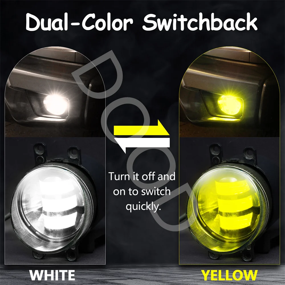 

Auto Led Fog Lamps Light Fit For 4Runner Collora Rav4 Tacoma Highlander Hilux 2008-2018 Car Fog Lamp