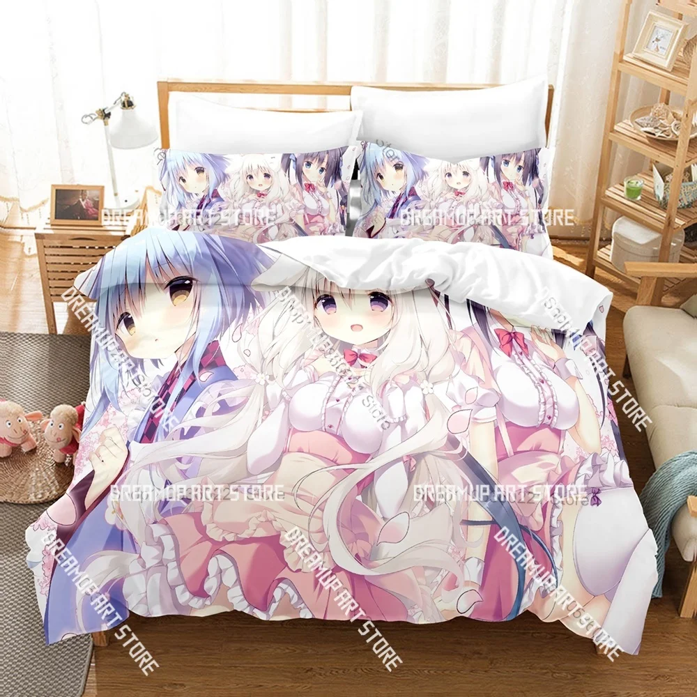 Фото Модный комплект постельного белья Amairo Chocolate Anime для односпальной, полуторной, двуспальной, королевской кровати, комплект для детской спальни, пододеяльники, простыни №1
