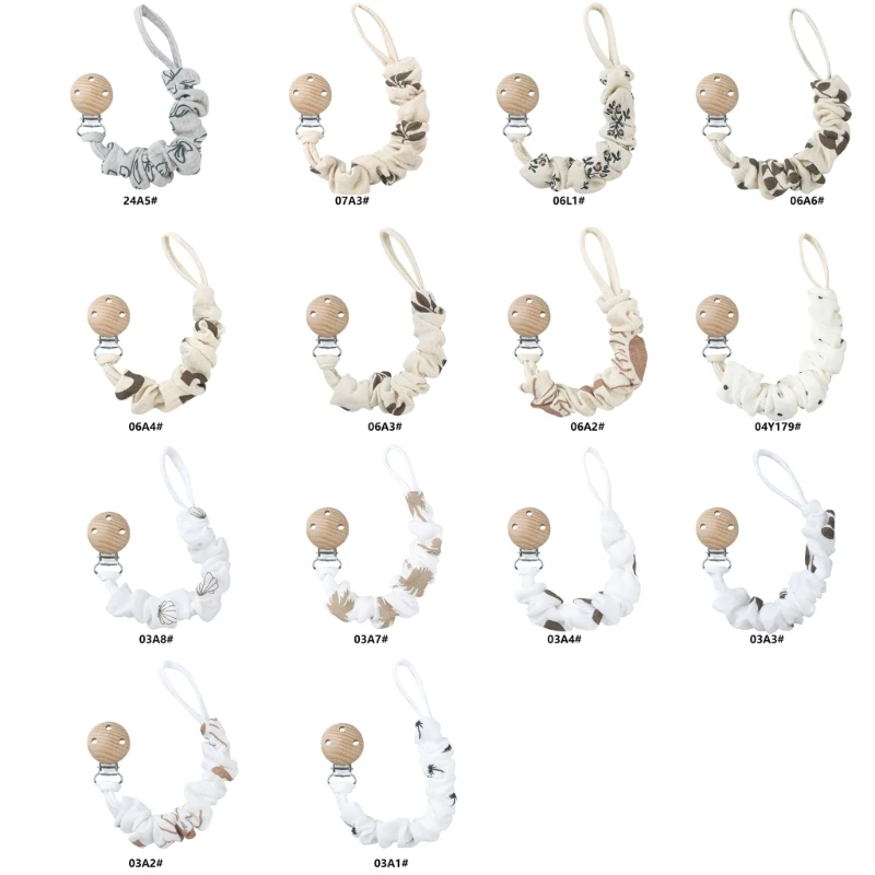 

Baby Pacifier Clip Universal Holder Leash for Boys & Girls Teething Toy Teether