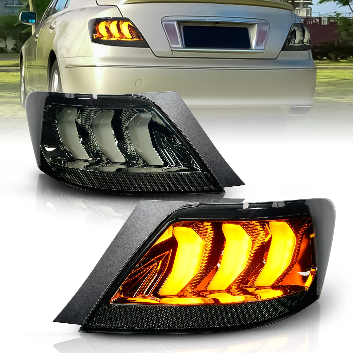 Защитная пленка для телефона архаический стиль Mustang hinten lichter DRL блестящий сигнал