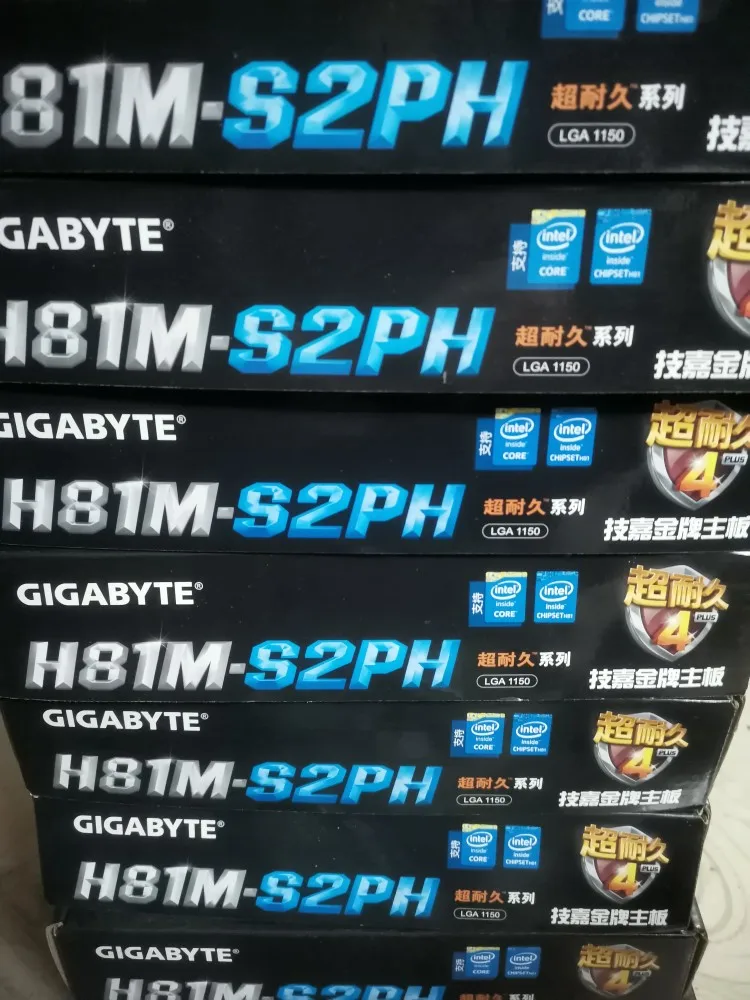 

H81M-S2PH Desktop H81 компьютер 1150 материнская плата HDMI порт печати