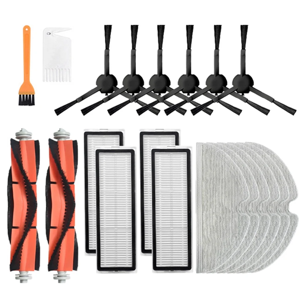 

For Xiaomi Mijia 1T STYTJ02ZHM Vacuum Cleaner Robot Spare Parts Mop Cloth HEPA Filter Side Brush Main Brush