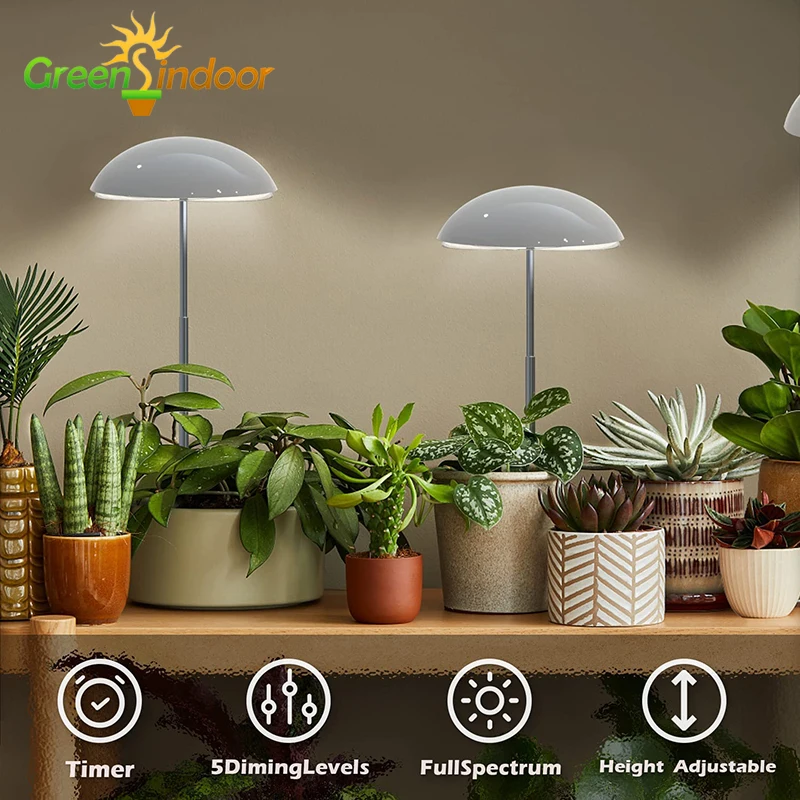 Светодиодный Таймер Greensindoor лампа полного спектра для выращивания цветов семена