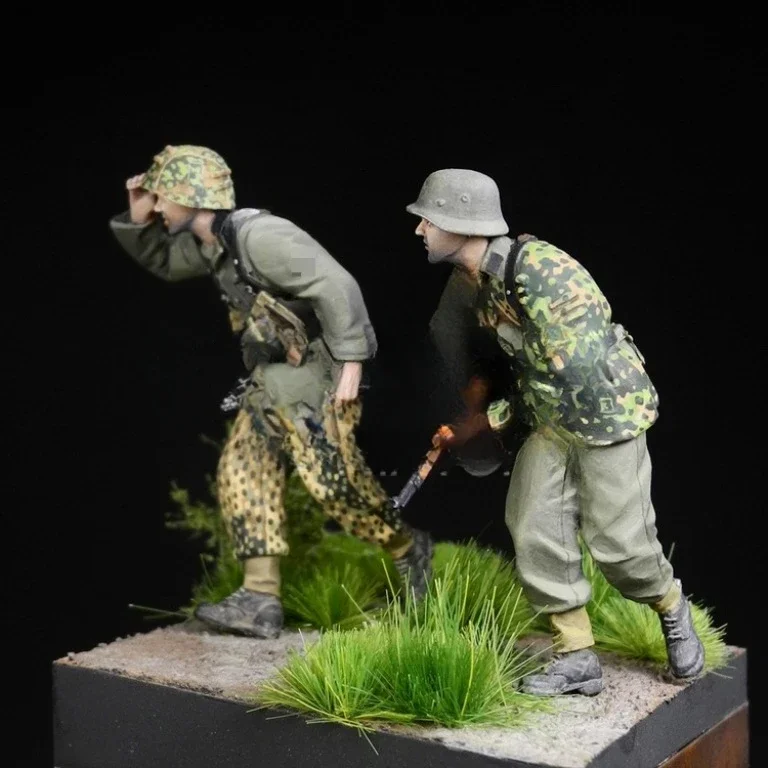 Литая под давлением смола соотношение 1:35. 2 солдатика других необходимости