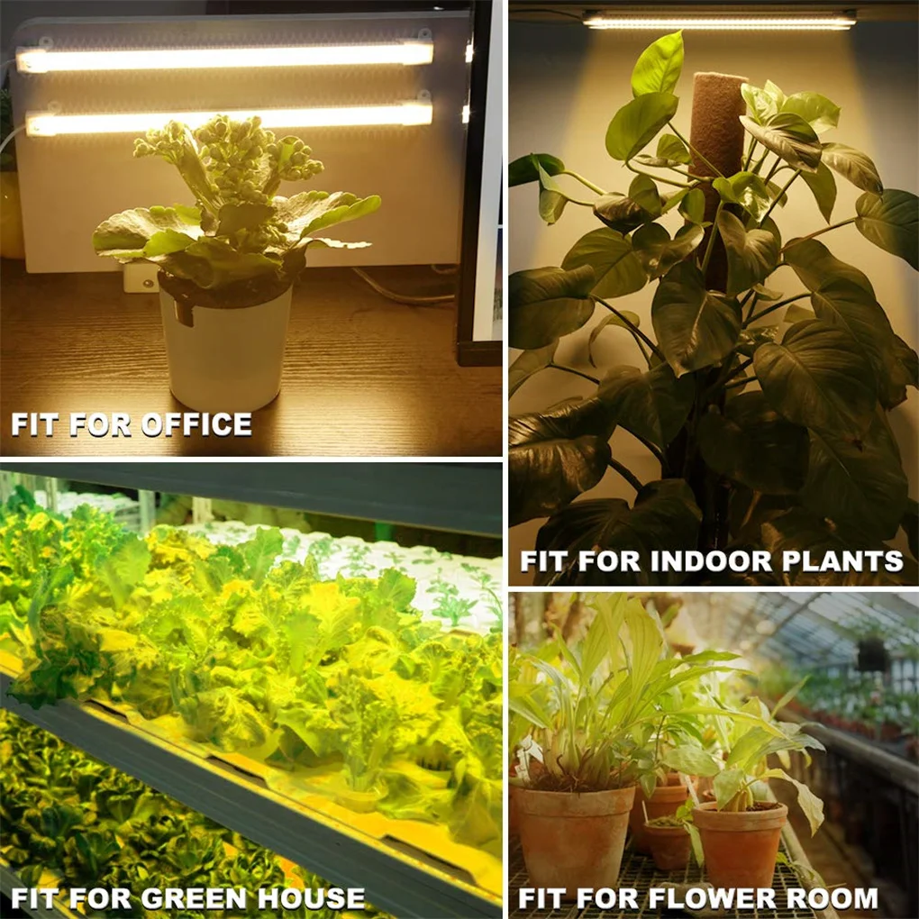 

LED Plants Grow Lights Seedling Lamp Greenhouse EU Plug