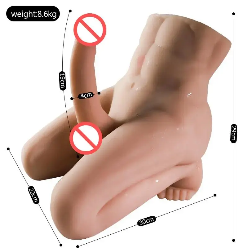 Секс-кукла огромный фаллоимитатор Вагина пенис для точки G секс-игрушка женщин и