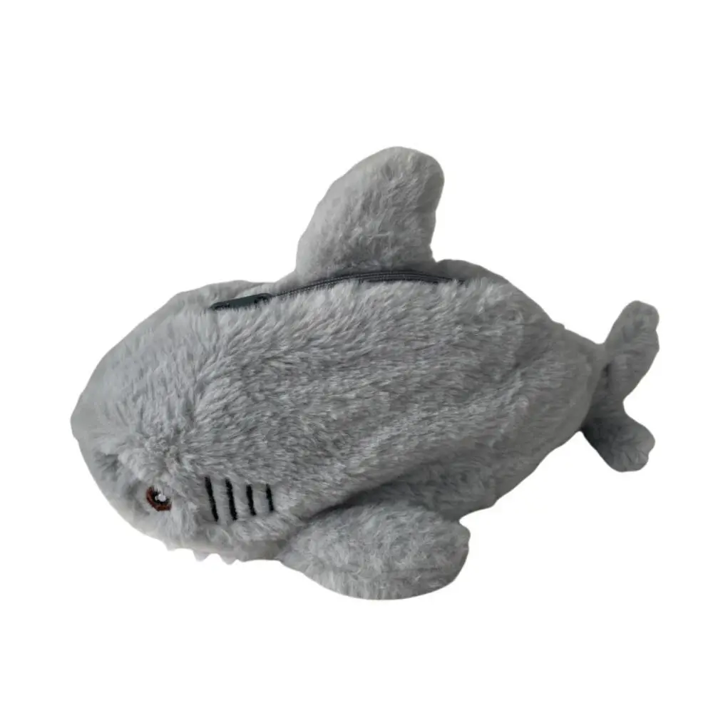 Сумка для канцелярских принадлежностей Big Shark плюшевая сумка-карандаш с открытым