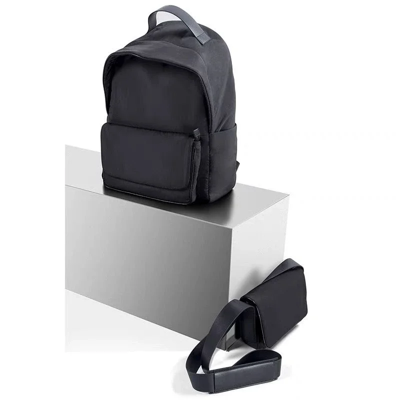 

ESSENTIALS Luxury Brand Men's Nylon High Street Hip-hop Backpack Large Capacity Student Backpack Travel Backpack Crossbody Bag