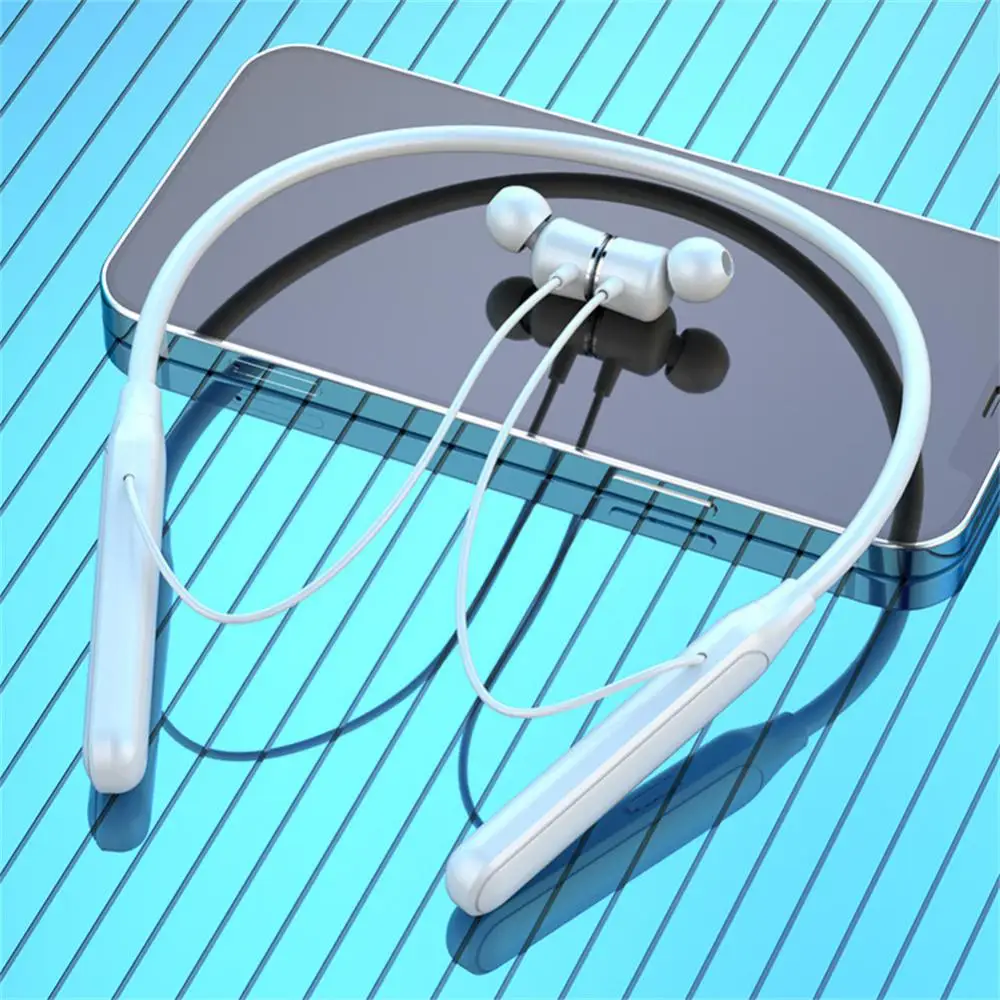 

Wireless Headset Ergonomic Magnetic Bluetooth Headphone Rechargeable Neck-mounted Tws Earbuds Bluetooth Earphone Lightweight