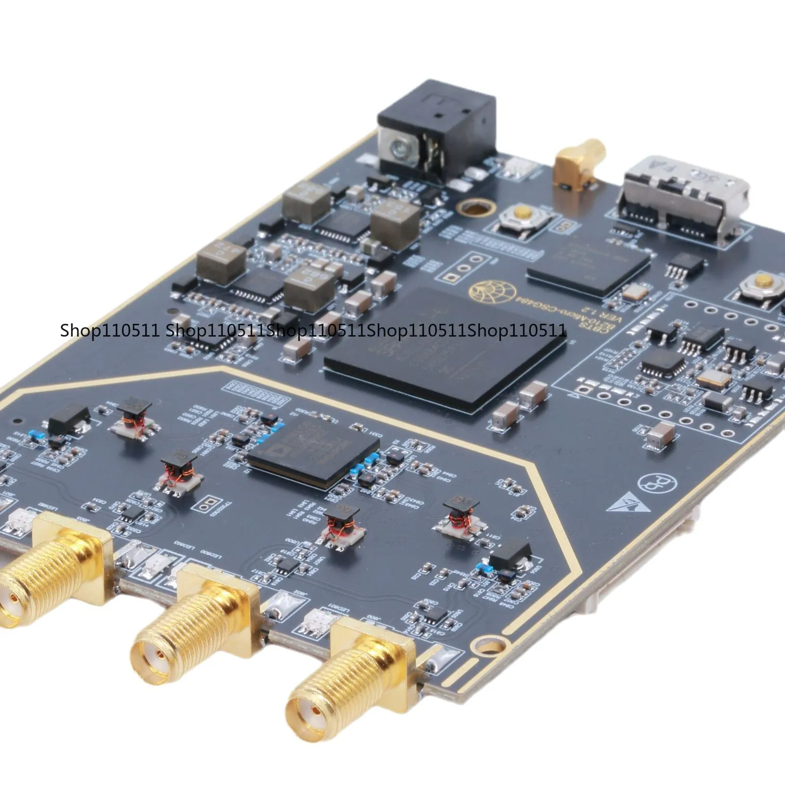 Фото Радиоприемник B210-MICRO V1.2 SDR 70МГц-6ГГц, загрузка прошивки без подключения к сети, с металлическим корпусом, совместим с драйвером USRP №3