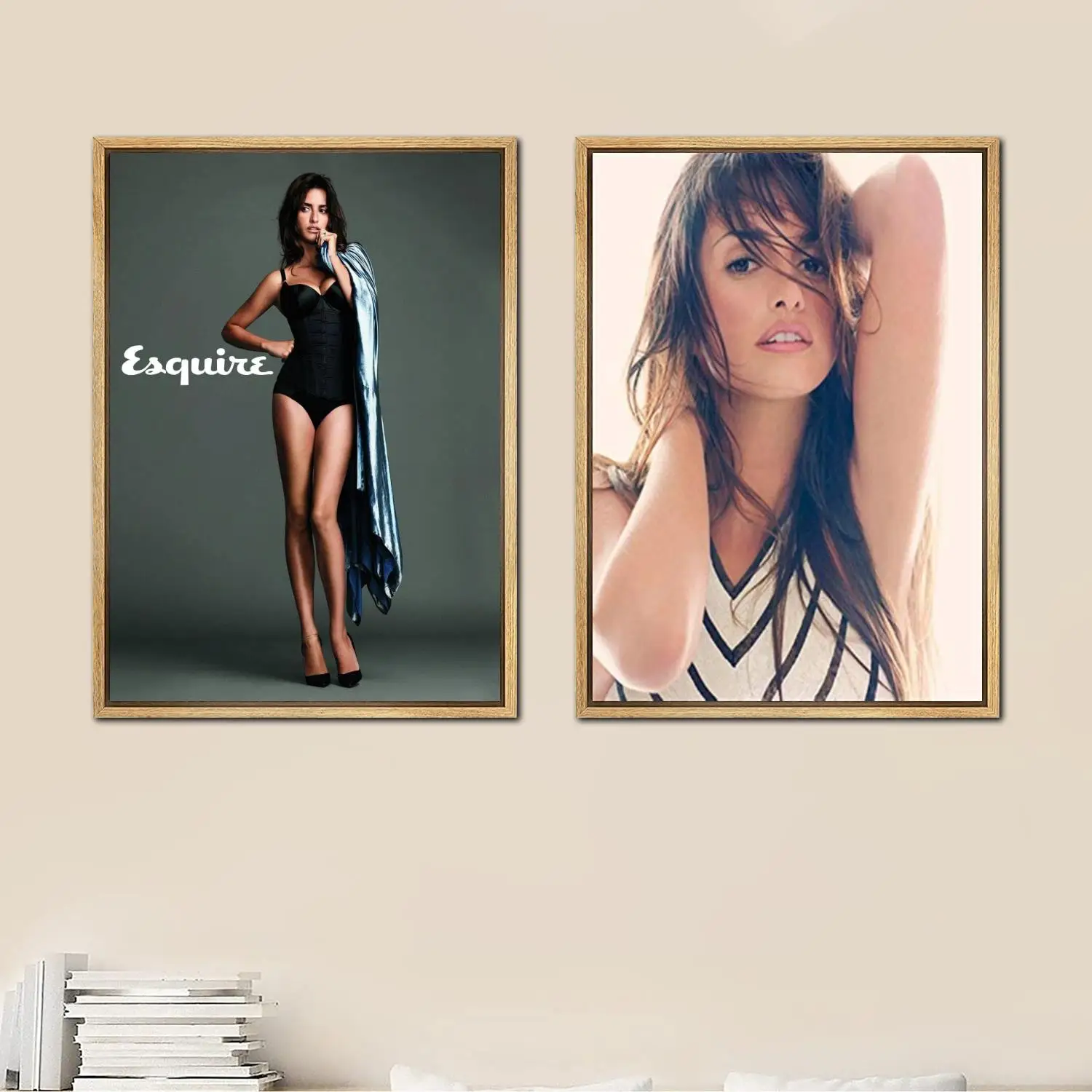 

penelope cruz Posters Painting 24x36 Wall Art Canvas Poster room decor Modern Family bedroom Decoration Art wall decor