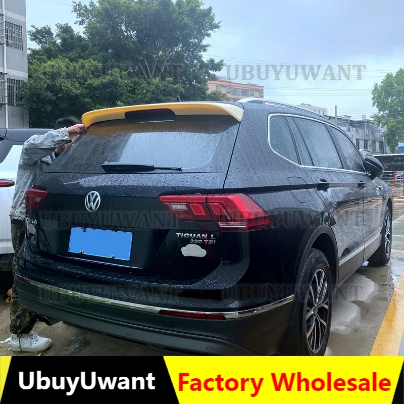 

Спойлер для нового Tiguan L, высококачественный спойлер из АБС-материала для заднего крыла автомобиля, Праймер, задний спойлер для VW MK2, Tiguan L, сп...