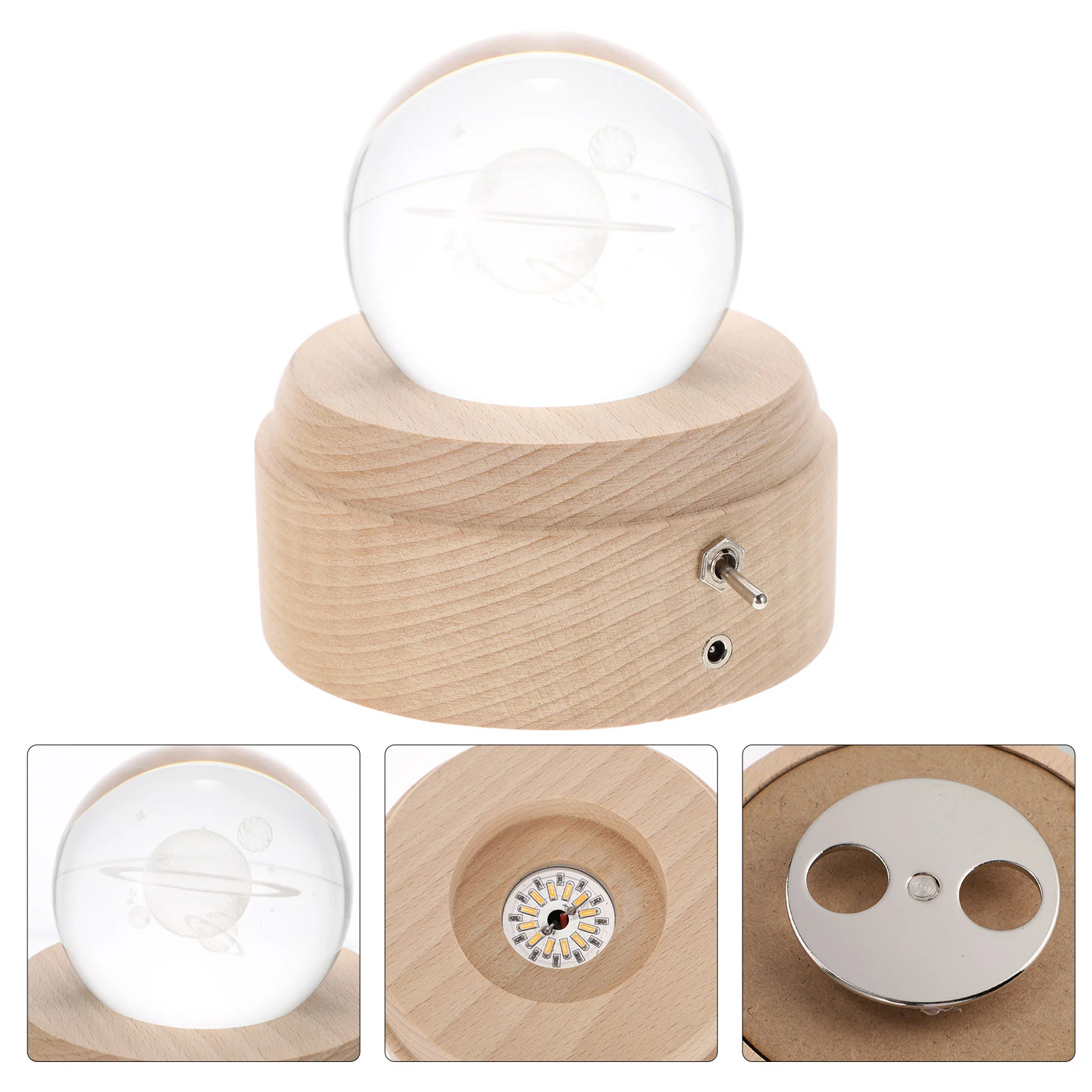 

Домашний нежный Ночной светильник, нежный Ночной светильник с деревянной подставкой