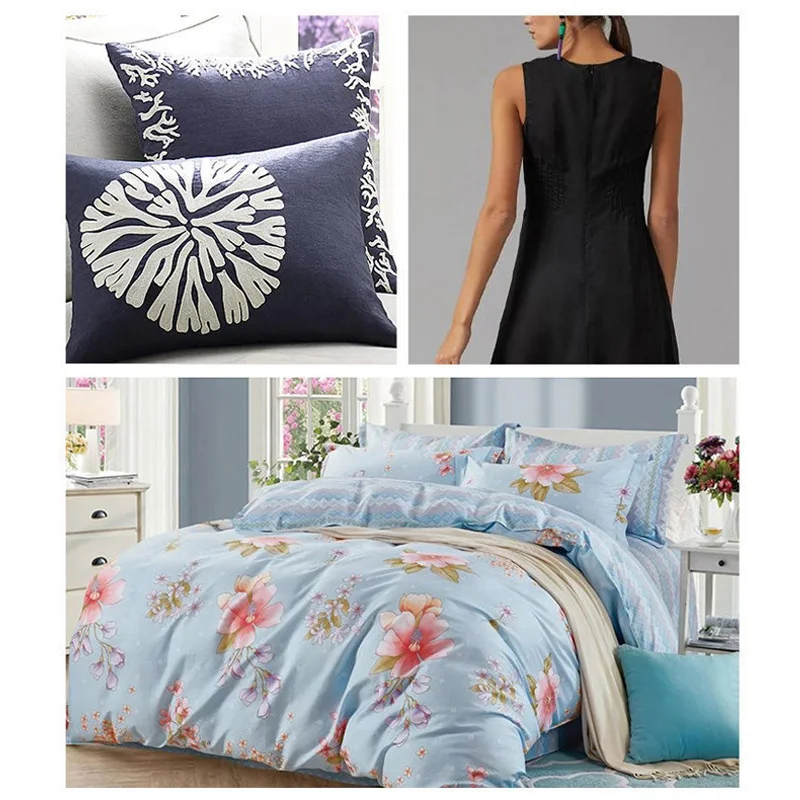 Невидимая молния 3 # длина 30-90 см черная белая нейлоновая мягкая шифоновая из тюля