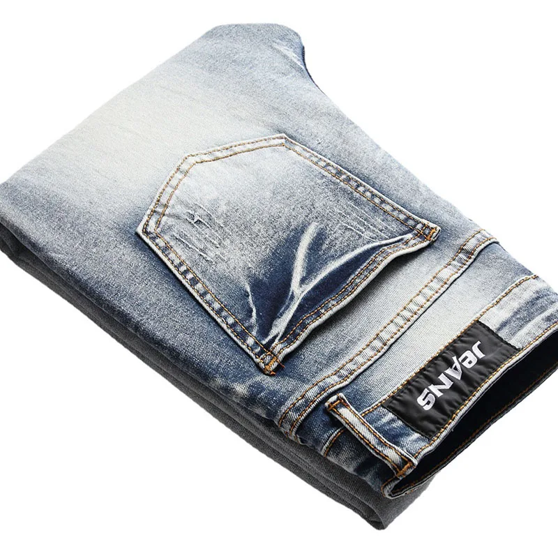 Мужские рваные джинсы Hip Hop