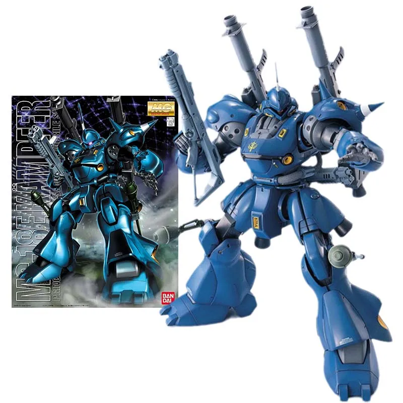 Anime Figures Mg 1/100 Ms-18e Kampfer Mobile Suit Gunpla Action Figure Toys For Boys Gift