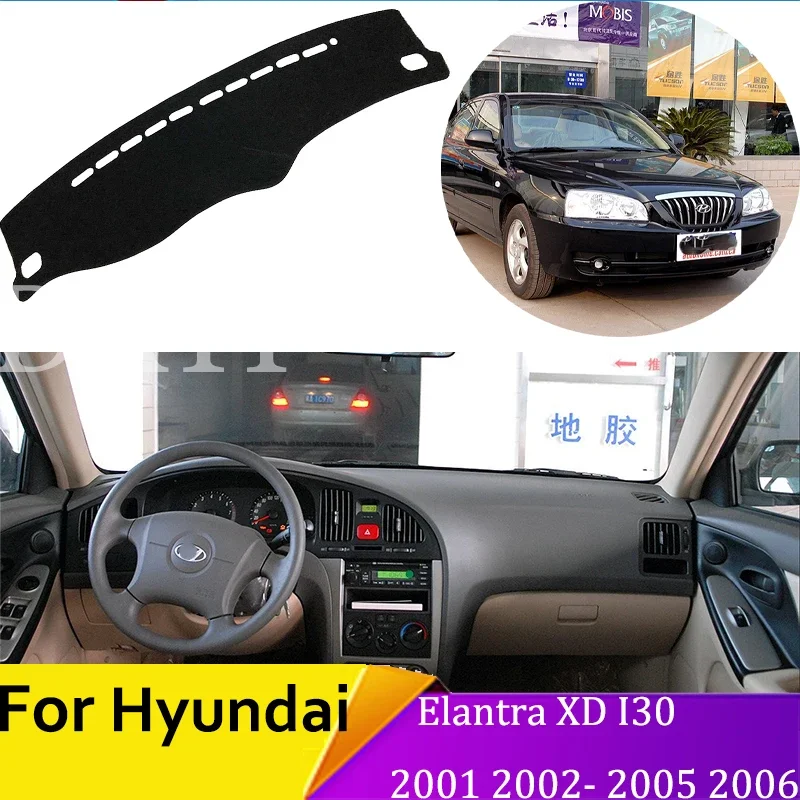 Противоскользящий коврик для приборной панели Hyundai Elantra 2001 2002 2003-2006 XD I30