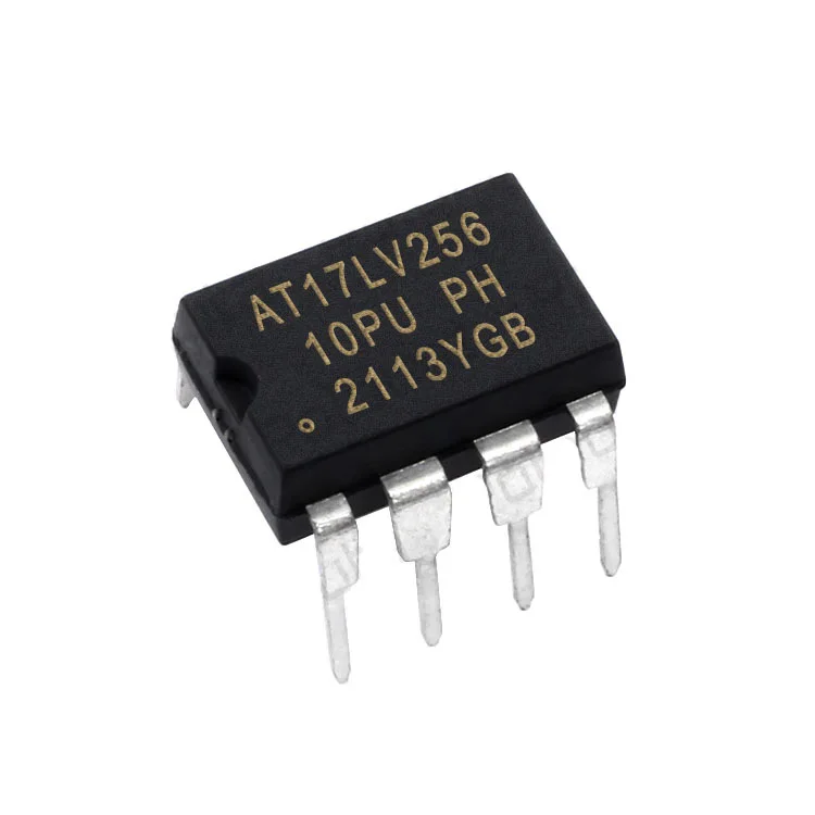 

New original AT17LV256-10PI memory chip straight into eight 8-pin IC integrated block circuit