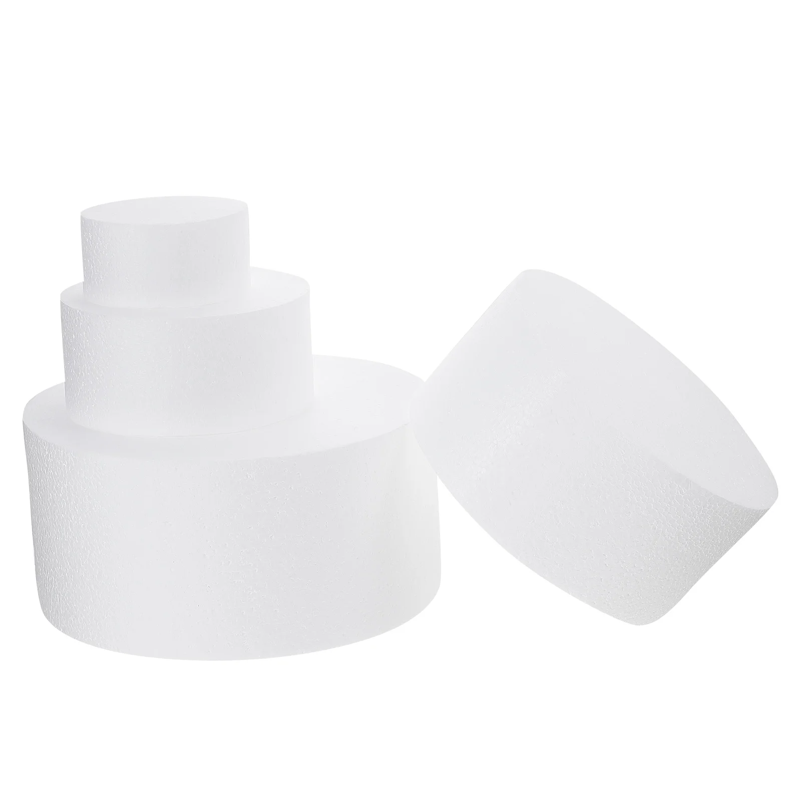 

4 Pcs Cake Embryo Model Practical Dummies DIY Foams Craft Mold Flowers Crafts Molds Mini Cupcake