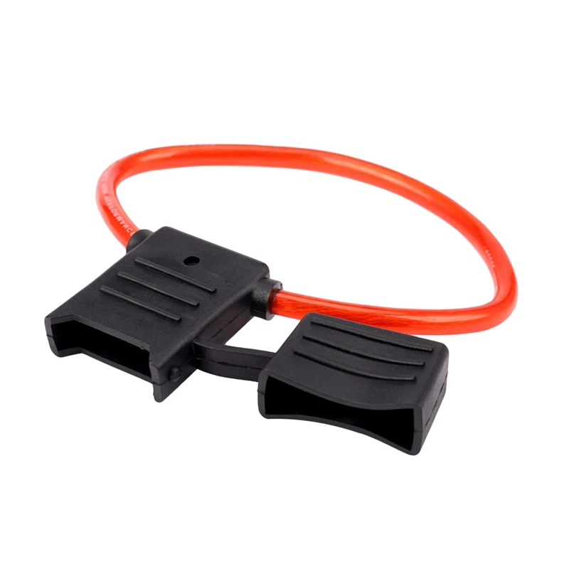 

10X 8 AWG Калибр Макси держатель плавкого предохранителя встроенный провод 12-24 в водонепроницаемый + предохранитель 40 А